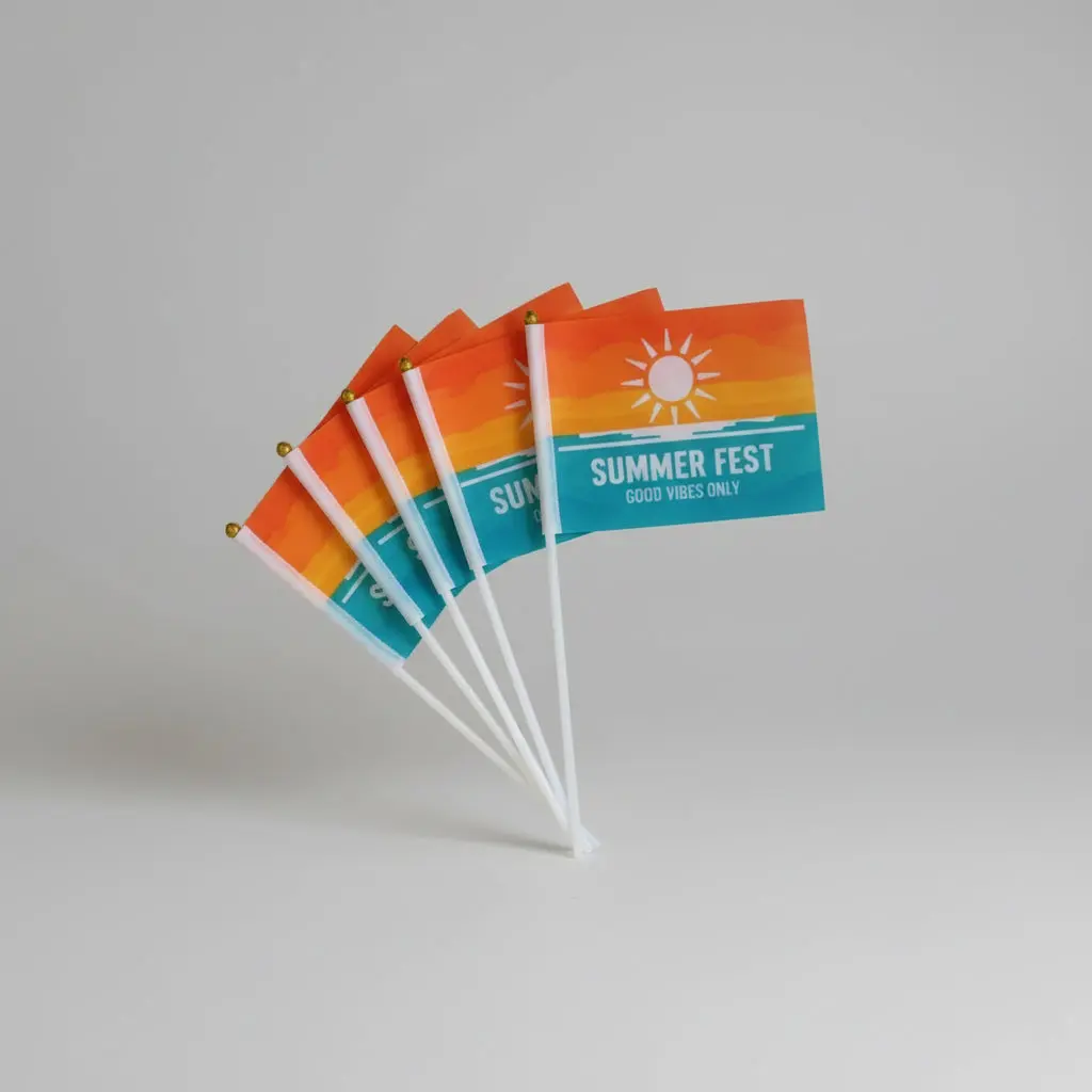 Hand Waving Flags - Image 2